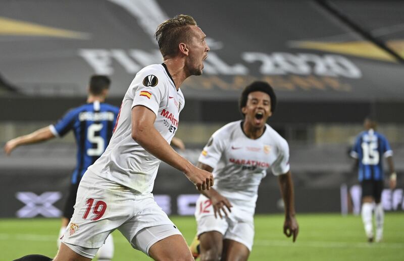 Le immagini della finale di Europa League amara per l'Inter 9