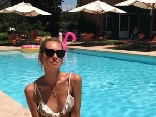 Chiara Ferragni, bikini sexy in Toscana