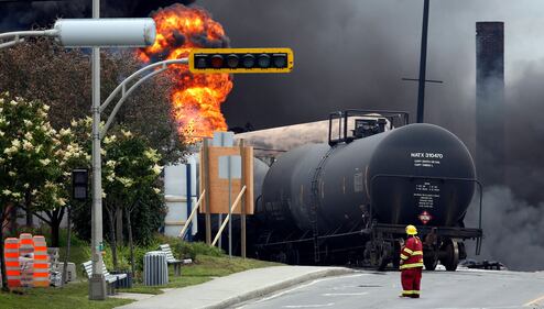 Canada, treno daragliato 13