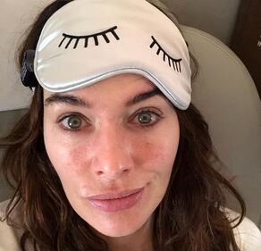 Lena Headey senza trucco su Instagram 3