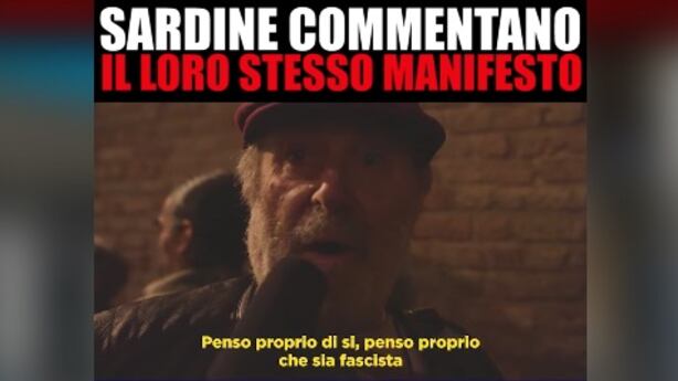 Pensano sia una frase di Salvini. E le sardine bocciano il loro manifesto