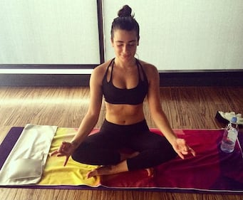 Celebrity e Yoga, le più belle foto su Instagram 23