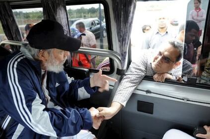 Fidel Castro in pubblico dopo 14 mesi 2