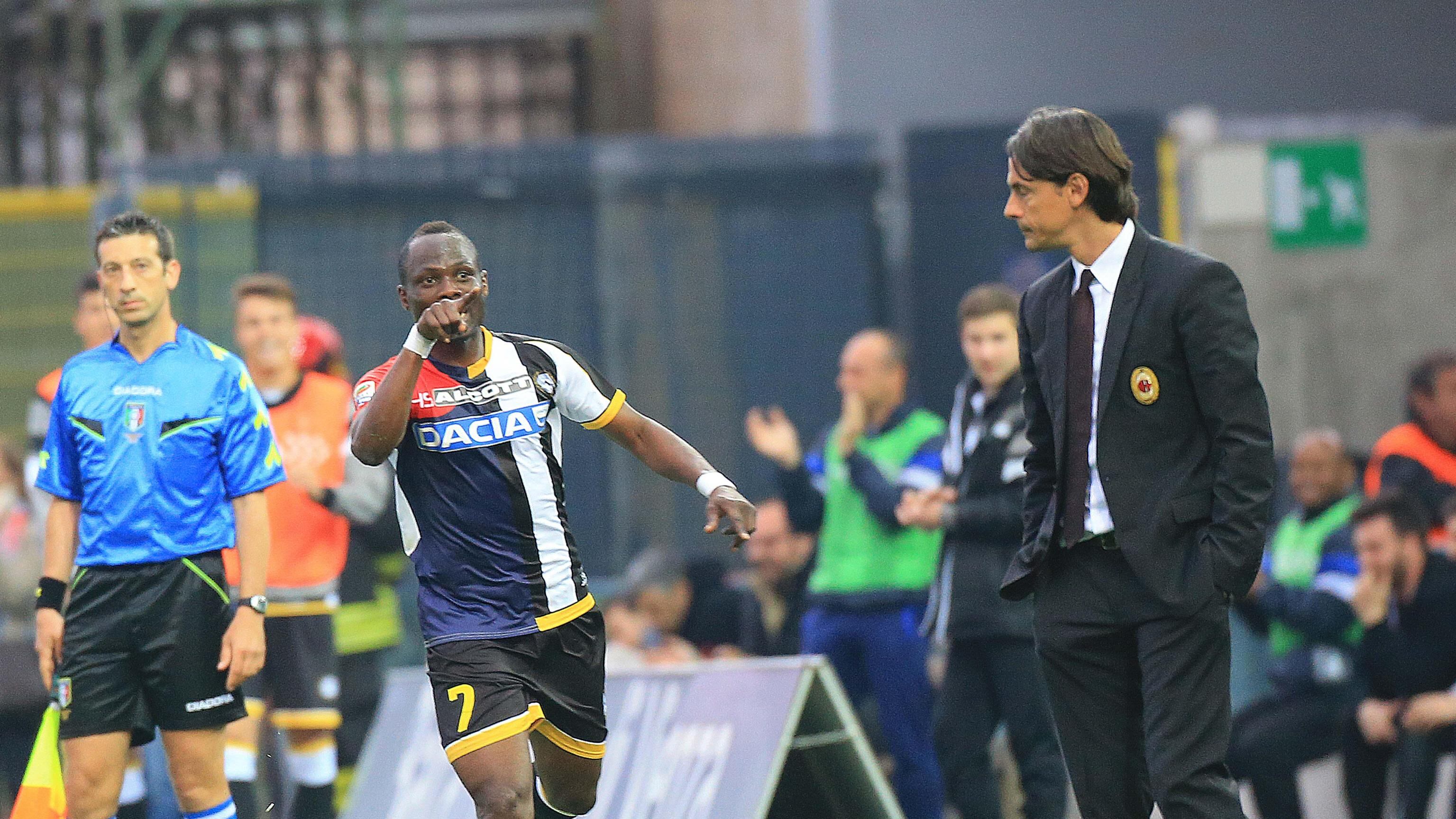 Serie A, Udinese-Milan 2-1