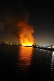 Incendio a Napoli 1