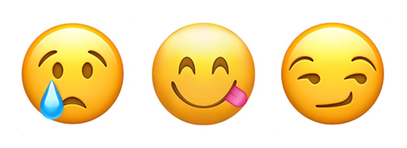 Faccina con lacrimuccia