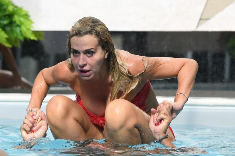 Valeria Marini, momenti hot al Grande Fratello Vip 24
