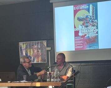 Il viaggio a Sarajevo, le immagini dell'Academy del Giornale 9