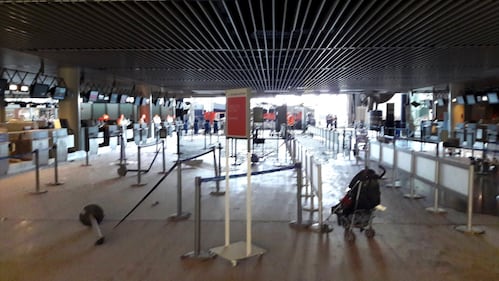 La devastazione a Zaventem dopo l'attentato jihadista 2