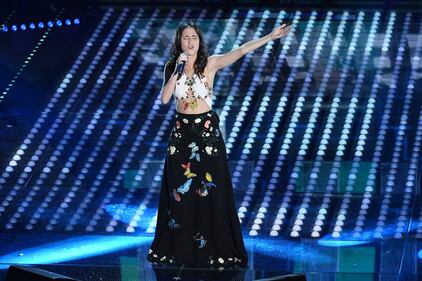 Sanremo, l'abito hot di Lodovica Comello 14