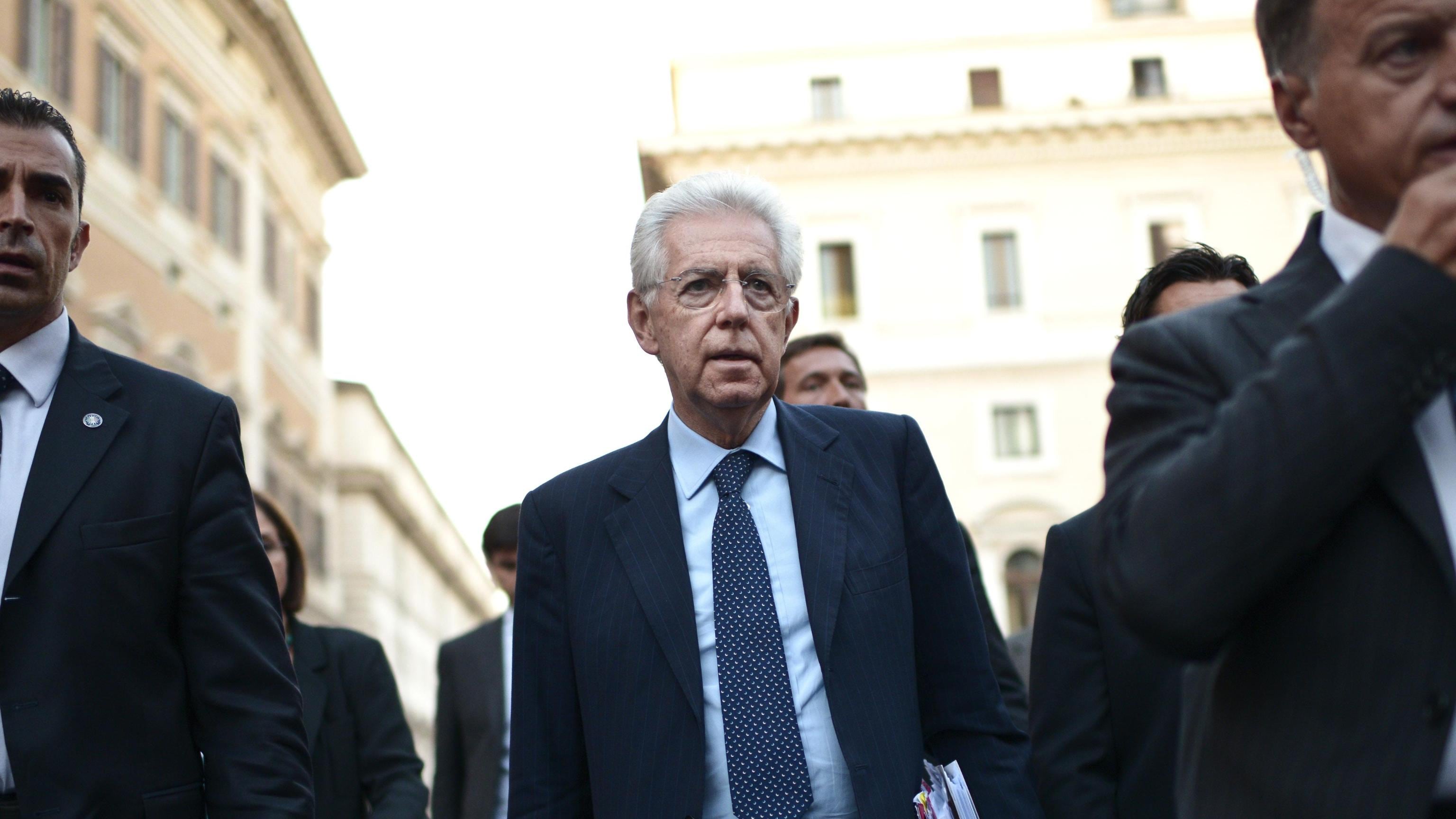 Il piatto indigesto di Monti: tasse record e recessione