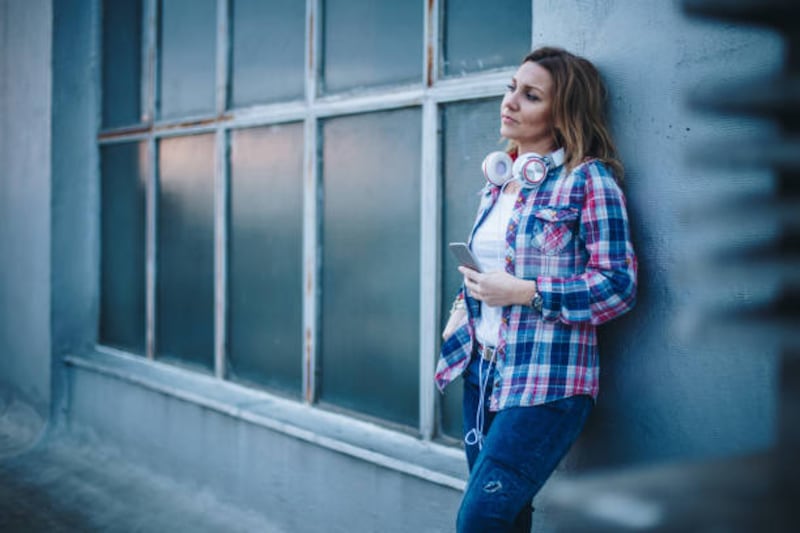 camcia a quadri e jeans
