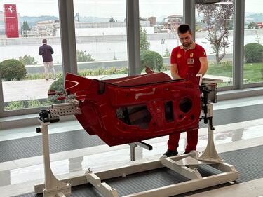 L'e-building Ferrari a Maranello 2
