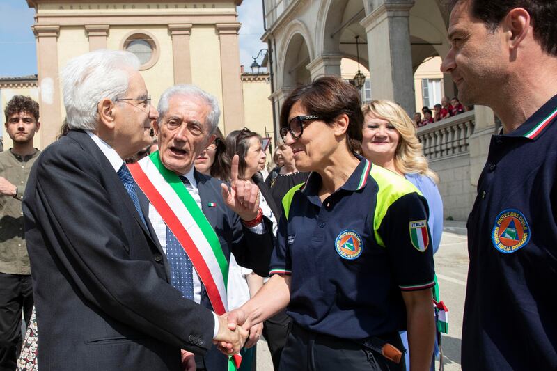Mattarella in Emilia-Romagna: la visita nelle zone colpite dall'alluvione 5