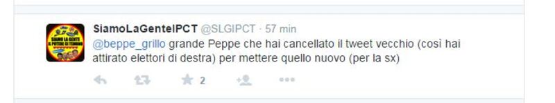 Le critiche della rete al tweet di Beppe Grillo 11