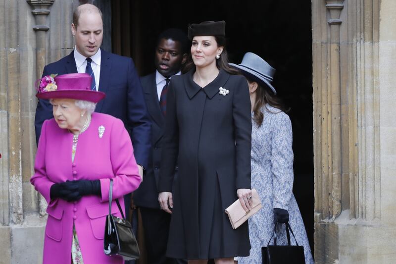 Kate Middleton alla messa di Pasqua 8