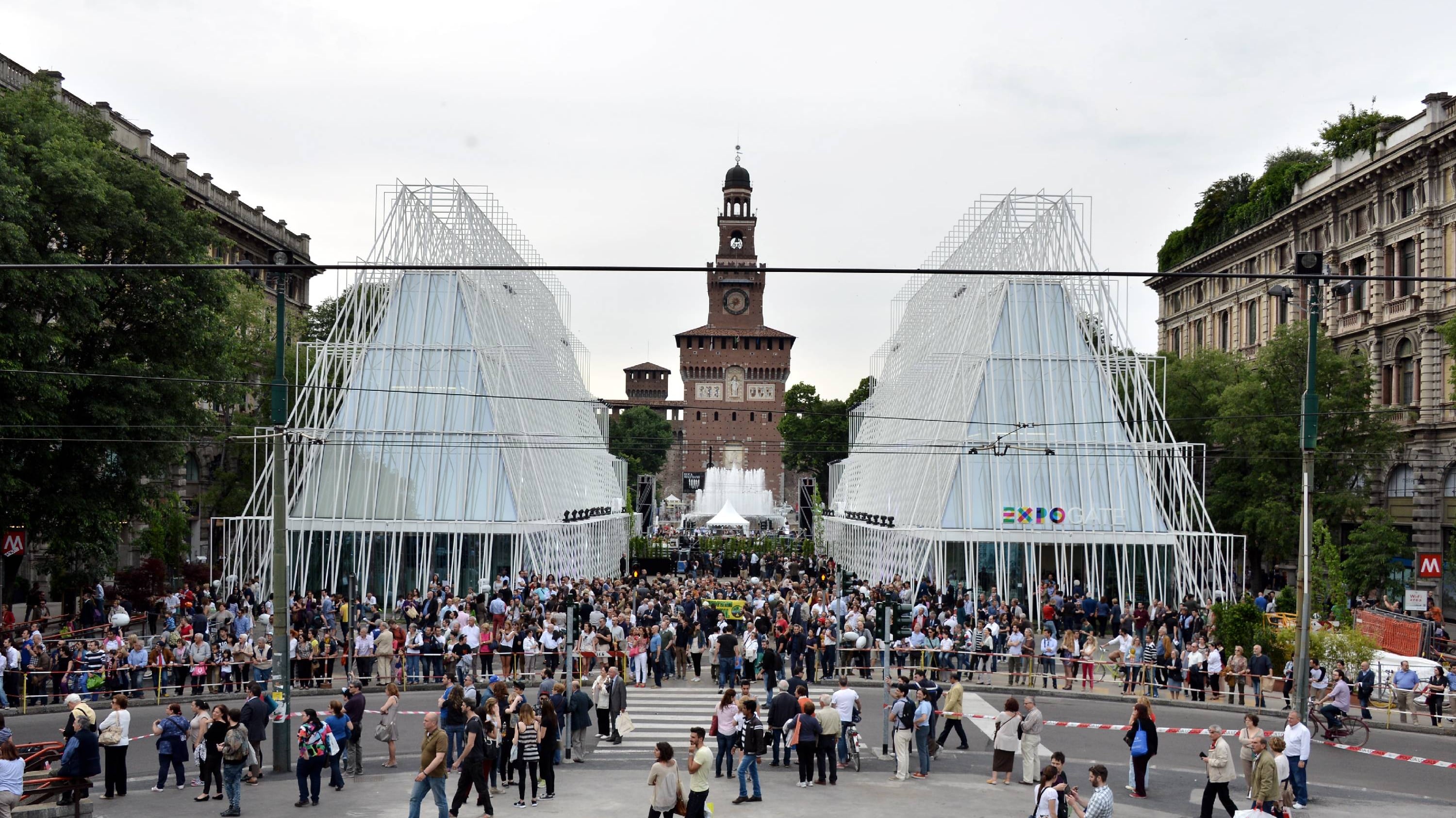 Parata, musica e street food stellato alla festa per Expo Gate