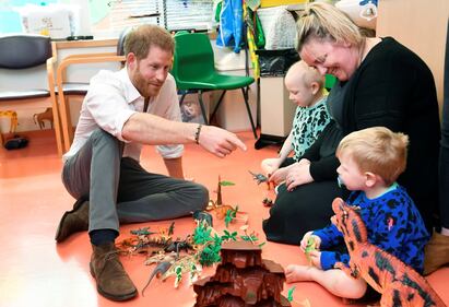 Il Principe Harry in visita al Barton Neighbourhood Centre  7