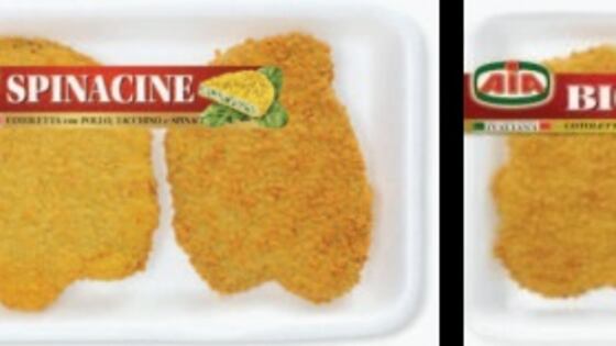 Aia ritira spinacine e cotolette: "Contengono plastica"