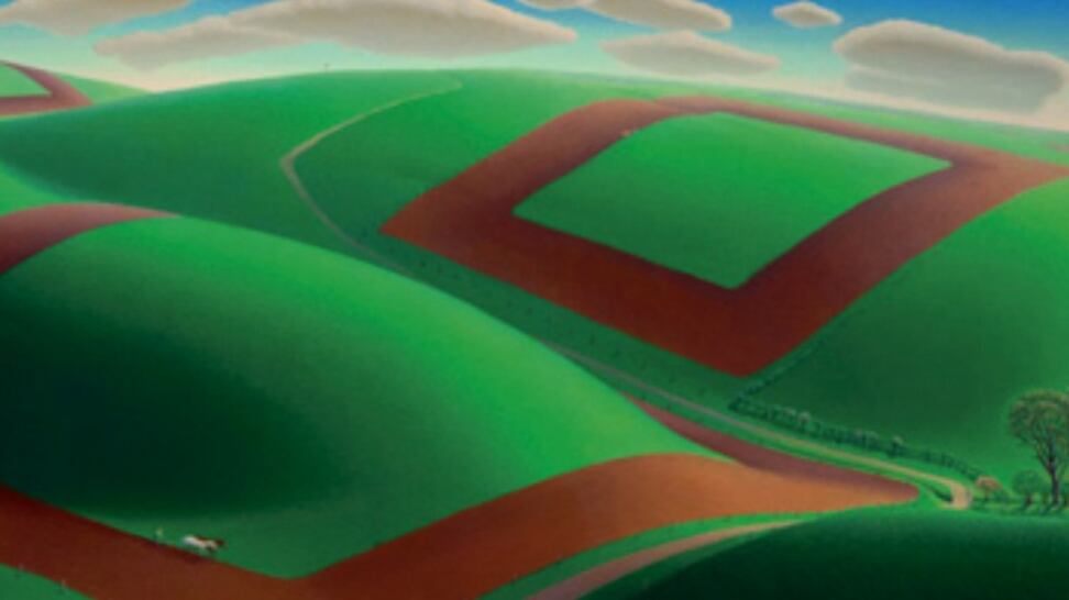 Grant Wood, angelo in volo sulla campagna americana