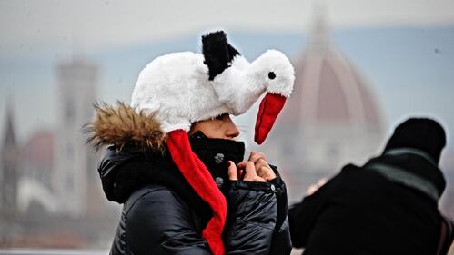 Firenze. La turista, il freddo e il pellicano 1