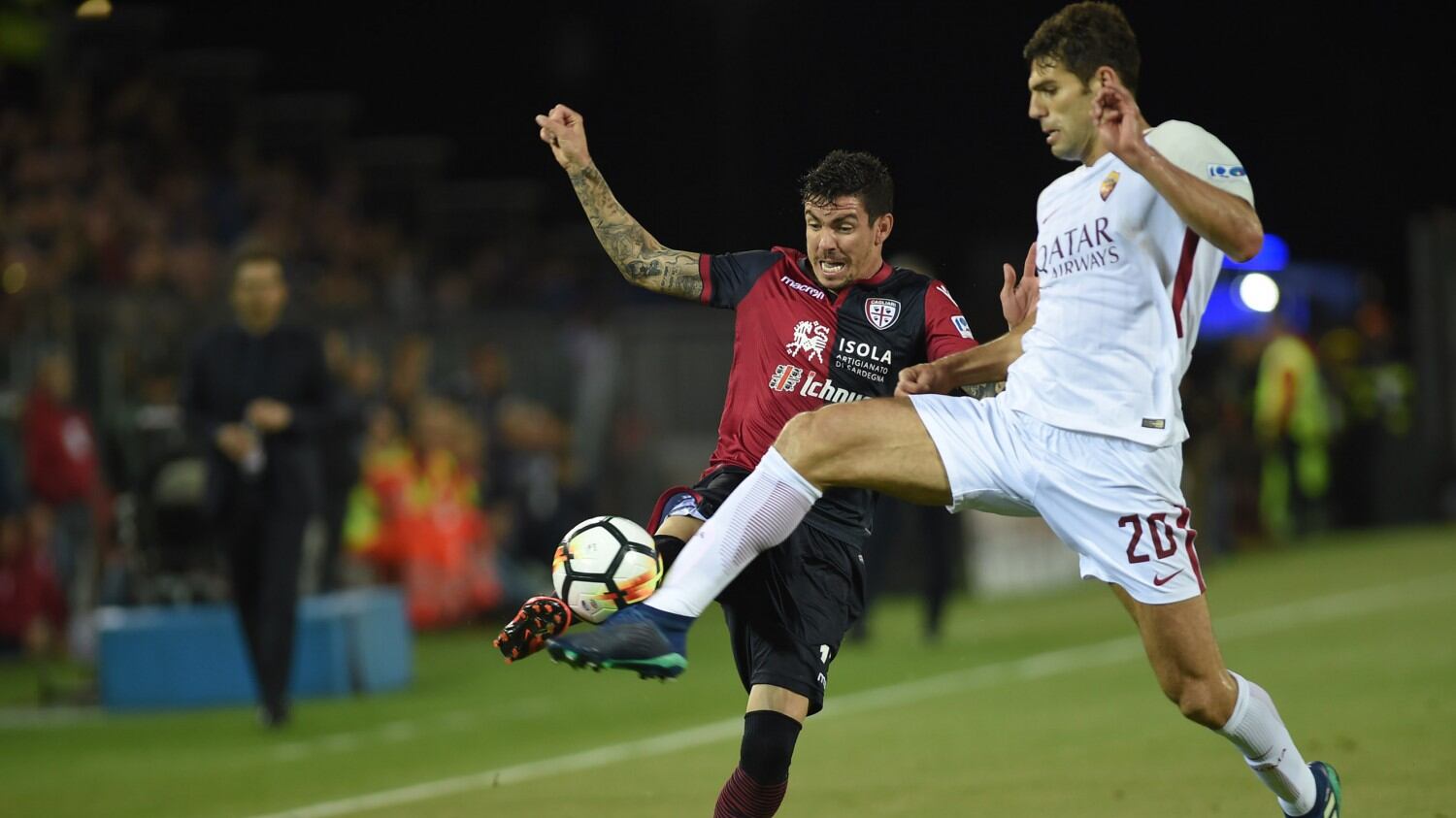 La Roma passa a Cagliari: 0-1