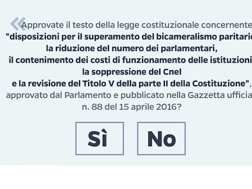 La data del referendum? Renzi pensa al 4 dicembre