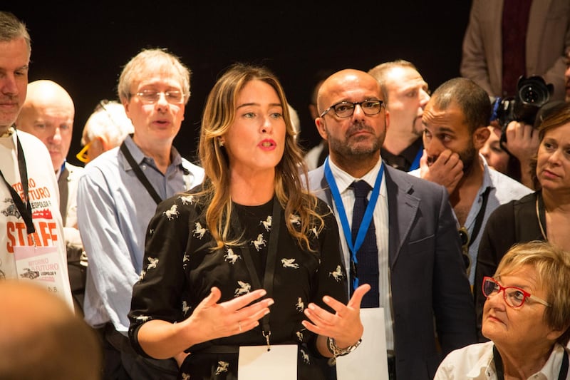 Il look di Maria Elena Boschi 2
