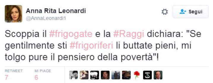 Raggi: "Troppi frigoriferi per strada". E su Twitter è subito #frigogate 13