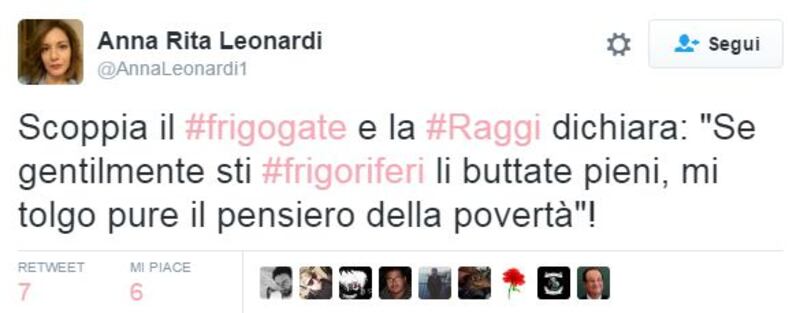 Raggi: "Troppi frigoriferi per strada". E su Twitter è subito #frigogate 13