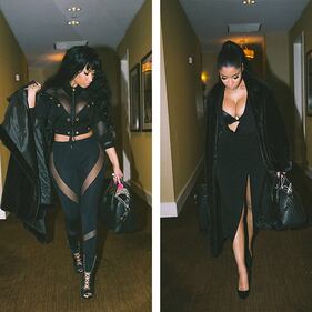 Nicki Minaj: immagini sexy dal tour su Instagram 11