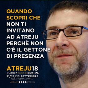 La campagna social di Atreju contro Boldrini, Renzi e Junker 4