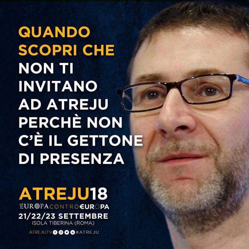La campagna social di Atreju contro Boldrini, Renzi e Junker 4