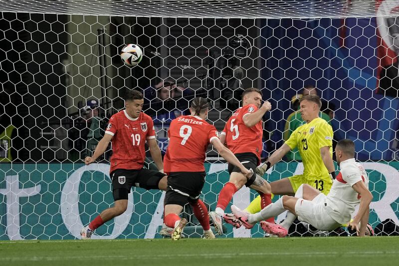 Austria Turchia Demiral gol