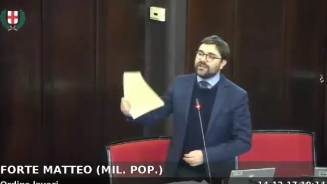 L'orgoglio anticomunista di un consigliere milanese