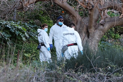 I rilievi nella villetta di Altavilla Milicia 1