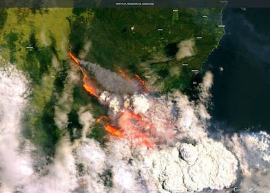 Incendi in Australia, le immagini dal satellite 2