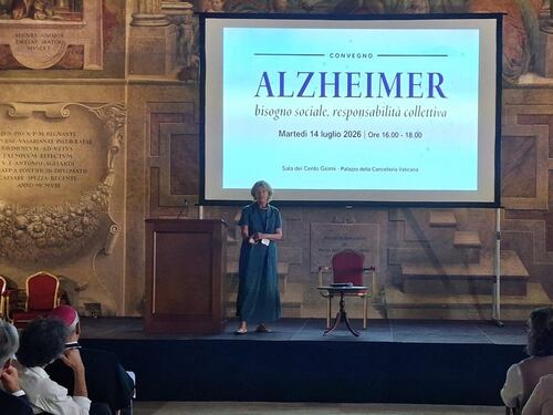 Alzheimer, dal Vaticano l’appello a non lasciare soli pazienti e caregiver