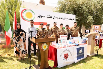 Donazioni del contingente italiano alle popolazioni del Kurdistan 5