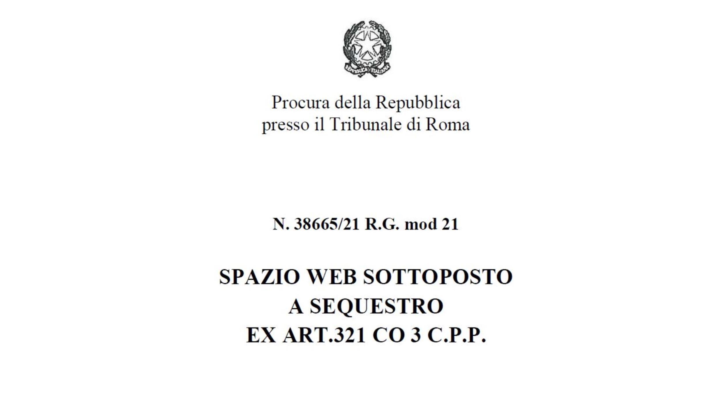 Oscurato il sito di Forza Nuova. "Incita alla violenza"