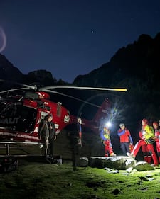 Incidente aereo in val Pusteria: le foto dei soccorsi 1