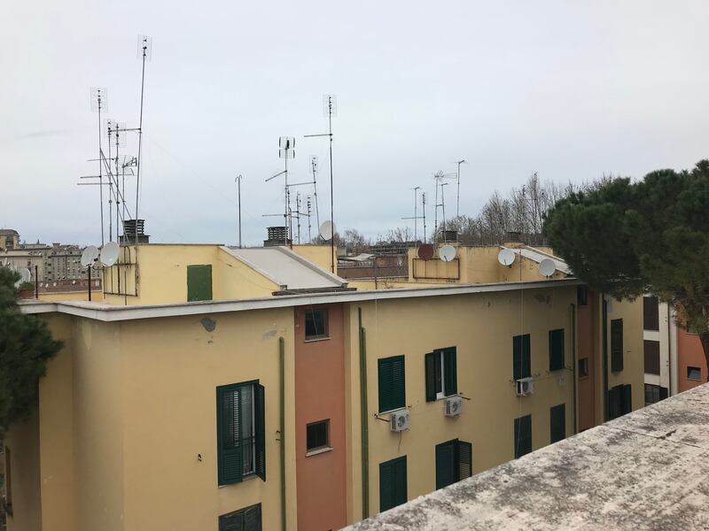 I danni alle palazzine Ater dopo il maltempo che si è abbattuto sulla Capitale 8