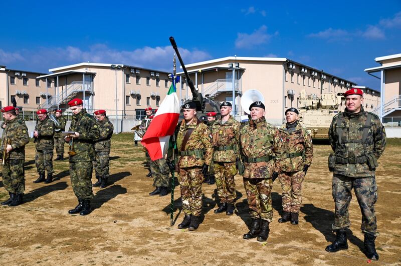 In Bulgaria avvicendamento al comando del Multinational Battle Group 6