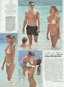 Belen, musi lunghi con De Martino a Ibiza 1