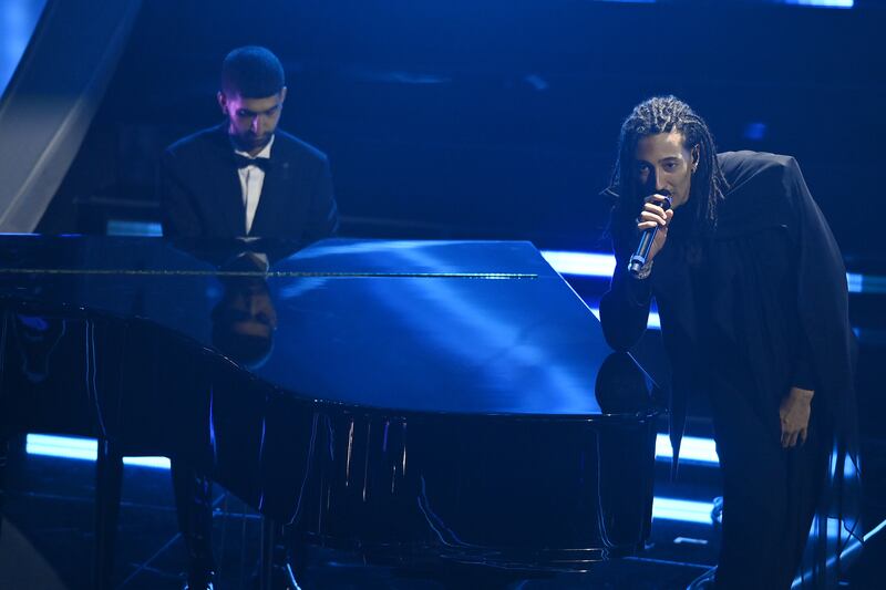 Sanremo 2024: ecco il look della quarta serata del Festival di Ghali 2