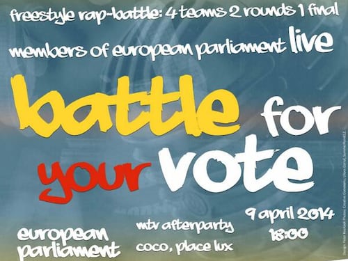 Gli europarlamentari si contendono il voto dei giovani a colpi di hip-hop