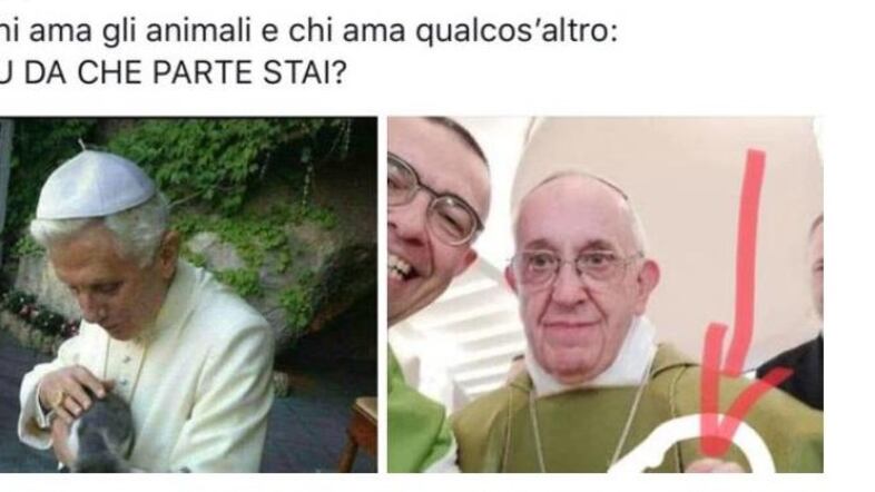 Campanella attacca Bergoglio per la spilla in favore dei migranti