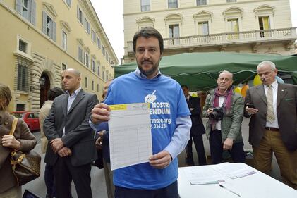 La Lega apre una sede a Roma 7