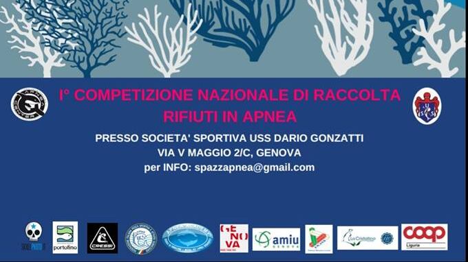 Fondali puliti, a Genova il primo campionato di "SpazzApnea"