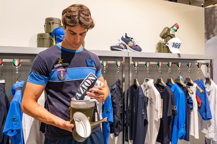 Gli stand dell'Esercito a Pitti Uomo 3